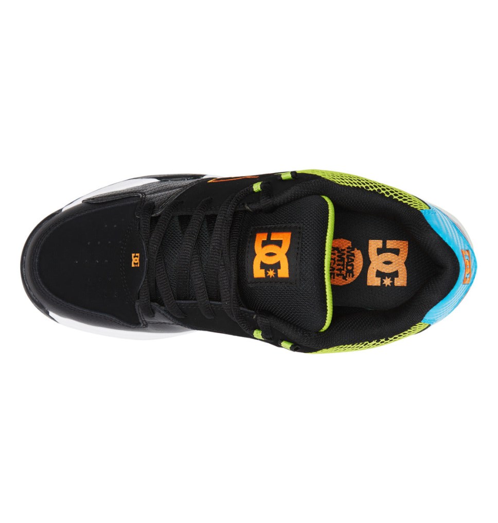 DC Versatile Tenisky Panske Čierne Modre Zelene | DC Shoes Slovensko 01NCIGVOT