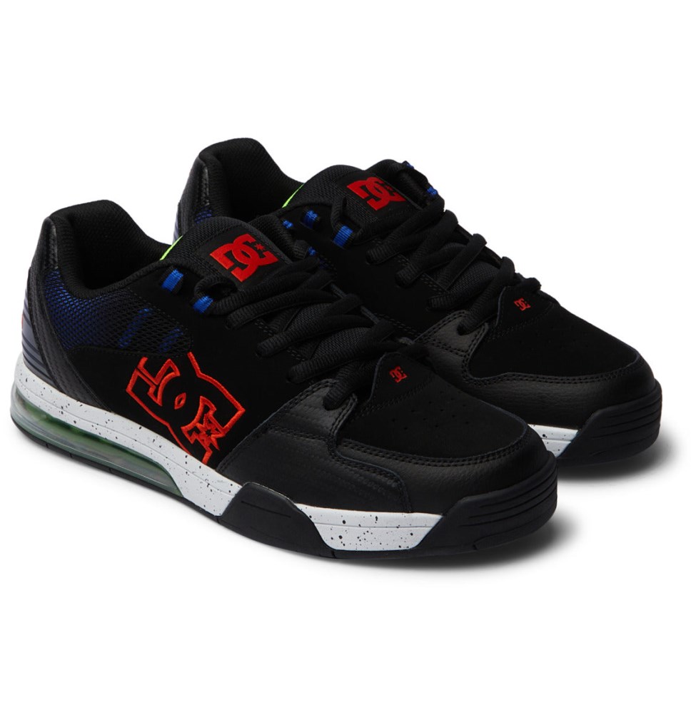 DC Versatile Tenisky Panske Čierne Červené Modre | DC Shoes Slovensko 98BDYILTN