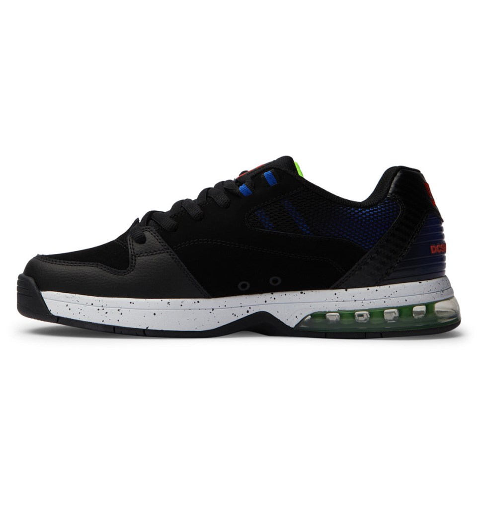 DC Versatile Tenisky Panske Čierne Červené Modre | DC Shoes Slovensko 98BDYILTN