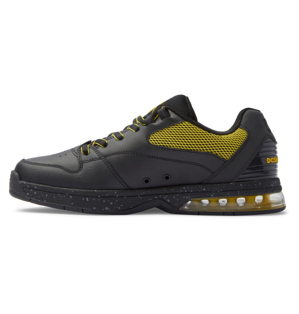 DC Versatile Tenisky Panske Čierne Žlté | DC Shoes Slovensko 43FUGHSRQ