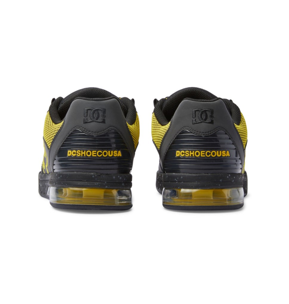 DC Versatile Tenisky Panske Čierne Žlté | DC Shoes Slovensko 43FUGHSRQ