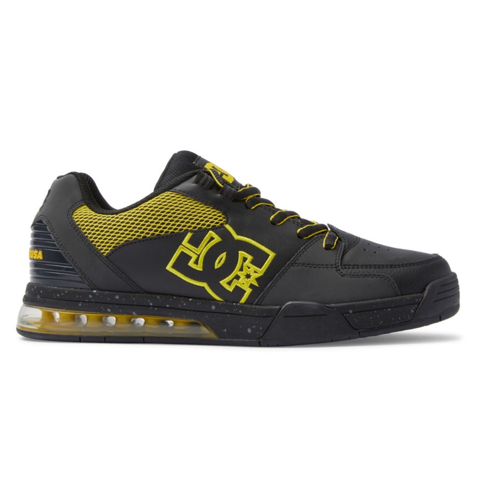 DC Versatile Tenisky Panske Čierne Žlté | DC Shoes Slovensko 43FUGHSRQ